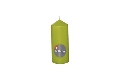 Image of Zylinderkerze 60 x 150 mm Lindengrün bei JUMBO