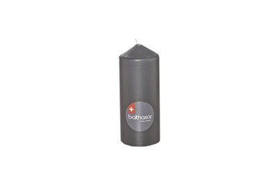 Image of Zylinderkerze 60 x 150 mm Grau bei JUMBO