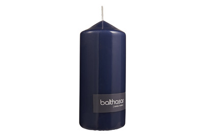 Image of Zylinderkerze Dark Blue bei JUMBO