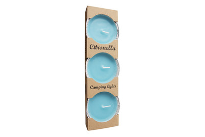 Image of Camping Lights Hellblau Citronella bei JUMBO