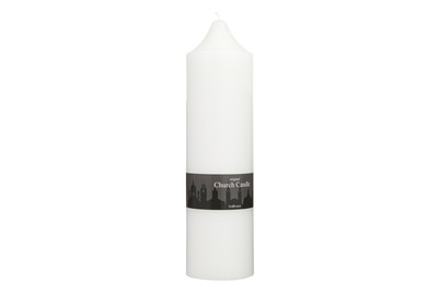 Image of Church Candle Weiss 10X38Cm