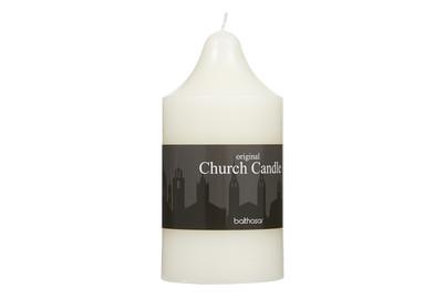 Image of Church Candle Creme 7.5X15Cm