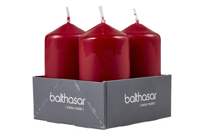 Image of Zylinderkerze 4er-Set Antikrot bei JUMBO