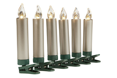 Image of Batteriebetriebene LED Baumkerzen Lumix Cashmere Erweiterung bei JUMBO