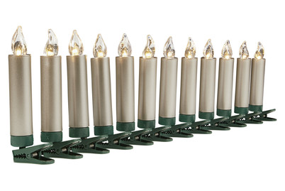 Image of Batteriebetriebene LED Baumkerzen Lumix Cashmere bei JUMBO