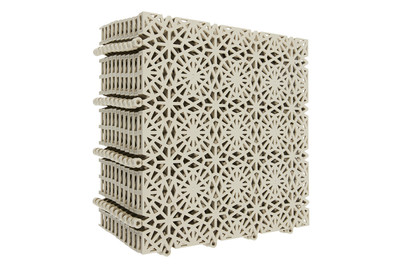 Image of Bergo Klick-Bodenplatte Royal Farbe: Sand 30x30cm bei JUMBO