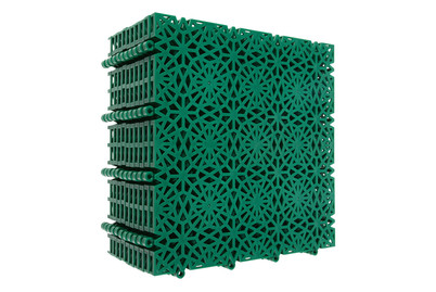 Image of Bergo Klick-Bodenplatte Royal Grün 30x30cm bei JUMBO