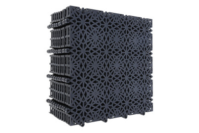 Image of Bergo Klick-Bodenplatte Royal Graphit 30x30cm bei JUMBO