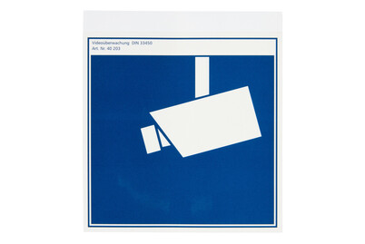 Image of Pentatech Warnaufkleber Videoüberwachung bei JUMBO