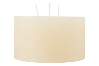 Image of Raureifkerze 3-Docht Ecru bei JUMBO