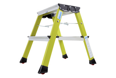 Image of Doppel-Klapptritt Rolly Grün 2 Stufen bei JUMBO