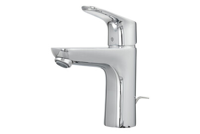 Image of Hansgrohe Einhebel-Waschtischmischer Focus mit Zugstangen-Ablaufgarnitur bei JUMBO