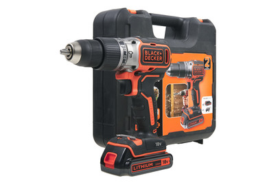 Image of Black + Decker Akku-Schlagbohrschrauber 18V 2X2.5Ah bei JUMBO