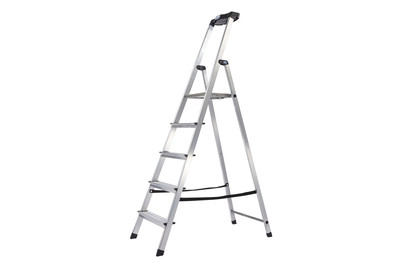 Image of Stufen-Stehleiter Safety 5 Stufen bei JUMBO