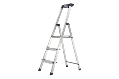 Image of Stufen-Stehleiter Safety 3 Stufen bei JUMBO