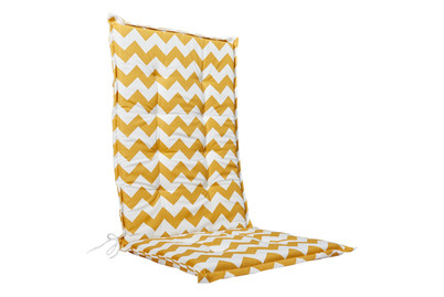 Image of SUN Garden Kissen Genua Hoch Streifen senfgelb bei JUMBO