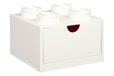 Image of Lego Box mit Schublade weiss bei JUMBO