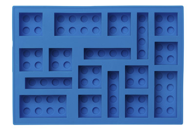 Image of Lego Eiswürfelschale Lego Ice Cube Tray blue bei JUMBO