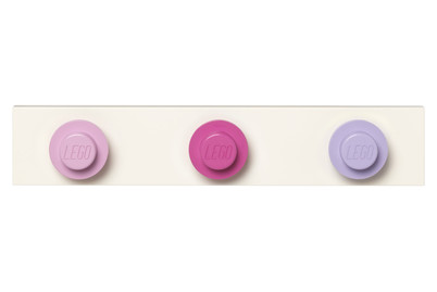 Image of Lego Wandhalterung Lego Wall Hanger Rack Pink Purple bei JUMBO