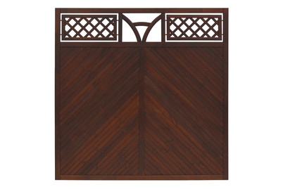 Image of Toulon Brown Grund, 180X180Cm bei JUMBO