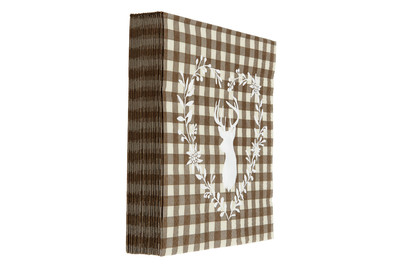 Image of Serviette Leopold 20tlg 2s 3lg bei JUMBO