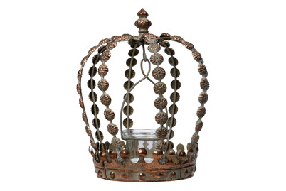 Image of Kerzenleuchter Corno. Krone. H22cm bei JUMBO