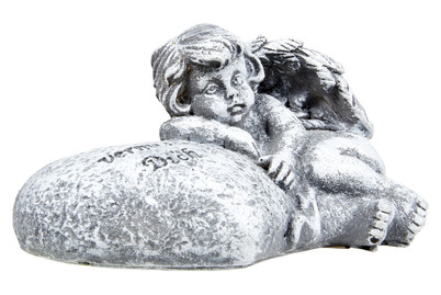 Image of Figur Graviert. 4 Sort. Engel Sitzend bei JUMBO