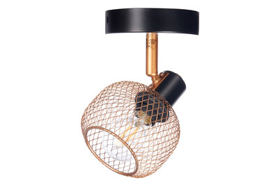 Image of Wandspot Maren schwarz gold bei JUMBO