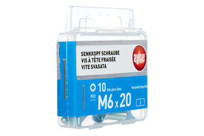 Image of ayce Senkkopf Schraube M6 bei JUMBO