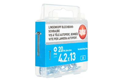 Image of ayce Linsenkopf Blechbohrschraube mit Scheibe bei JUMBO