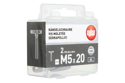 Image of Rändelschraube inox M5 bei JUMBO