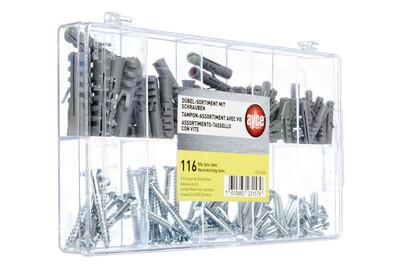 Image of ayce Dübel-Sortiment mit Schrauben bei JUMBO