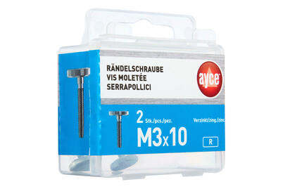 Image of ayce Rändelschraube M3 bei JUMBO