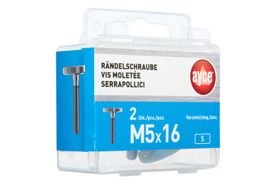 Image of ayce Rändelschraube M5 bei JUMBO