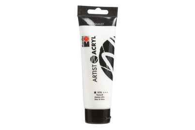 Image of Marabu Marabu Artist Acryl Titanweiss 970 bei JUMBO