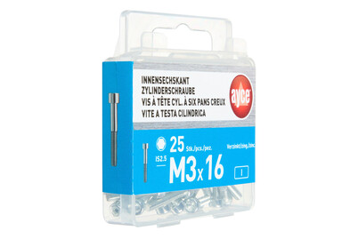 Image of ayce Zylinderschraube Innensechskant M3 bei JUMBO