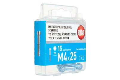 Image of ayce Zylinderschraube Innensechskant M4 bei JUMBO