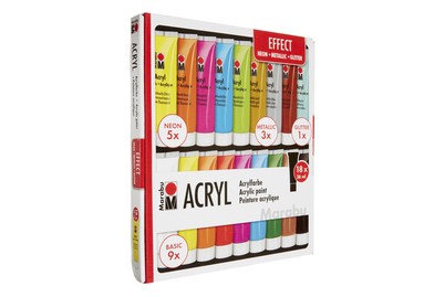 Image of Marabu Acrylfarben-Set Effects bei JUMBO