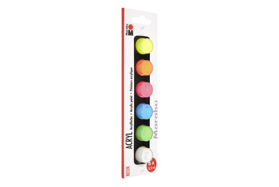 Image of Marabu Acrylfarben-Set Neon bei JUMBO