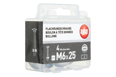 Image of Flachrundschraube rostfrei bei JUMBO