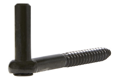 Image of ayce Kloben mit Holzschrauben-Gewinde schwarz bei JUMBO