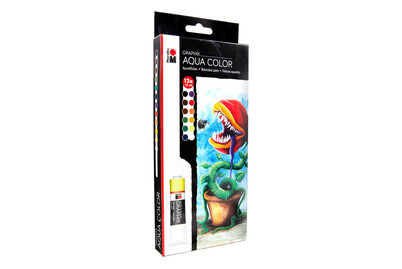 Image of Marabu Aqua Colour Graphix, Aquarellfarben bei JUMBO