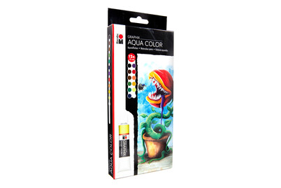 Image of Marabu Aqua Colour Graphix, Aquarellfarben
