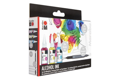 Image of Marabu Alcohol Ink-Set Flower bei JUMBO