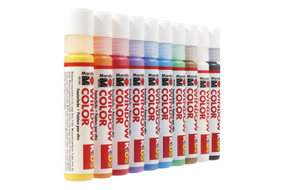 Image of Marabu WindoWColorsort 10x25ml bei JUMBO