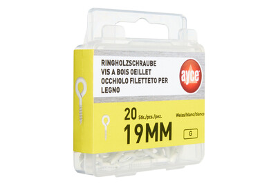 Image of ayce Ringschrauben Weiss bei JUMBO