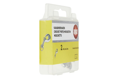 Image of Karabinerhaken Vern. 1/2, 2 Stueck bei JUMBO