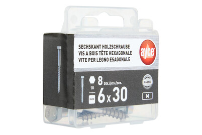 Image of Sechskant Holzschraube inox bei JUMBO