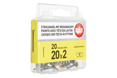 Image of ayce Stahlnagel Messing bei JUMBO