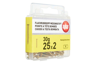 Image of ayce FL Rundkopf Messing- Stift bei JUMBO